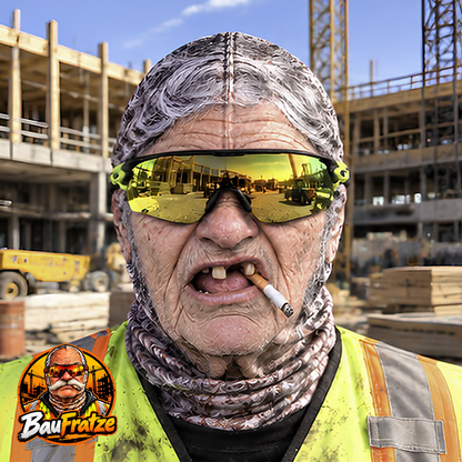 BauFratze - Lustige Bauarbeiter Masken Kollektion