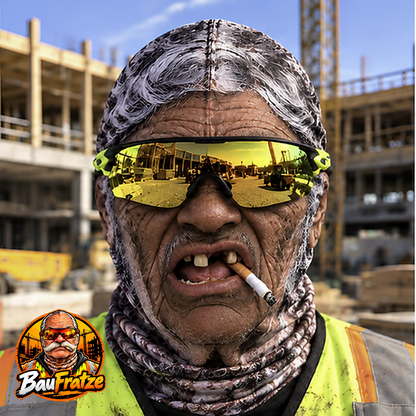 BauFratze - Lustige Bauarbeiter Masken Kollektion